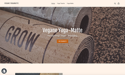 Vegane Yogamatte - Shop2Go