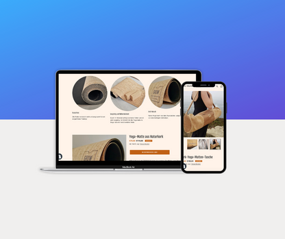 Vegane Yogamatte - Shop2Go